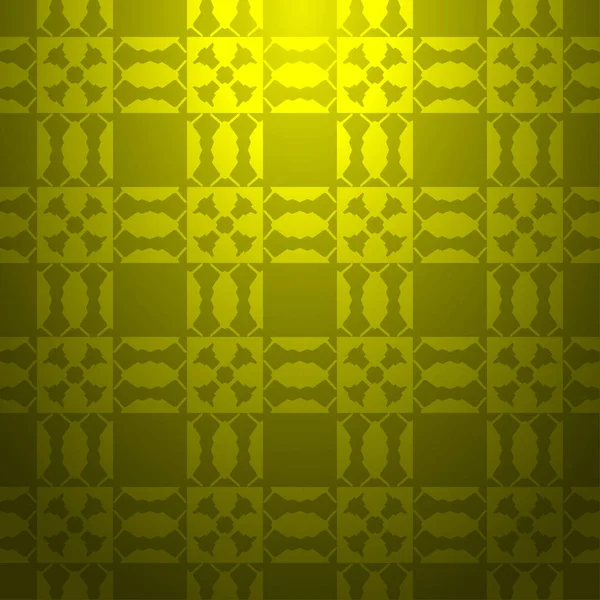 Fond Abstrait Dégradé Jaune Motif Géométrique Sans Couture Rayé Texturé — Image vectorielle