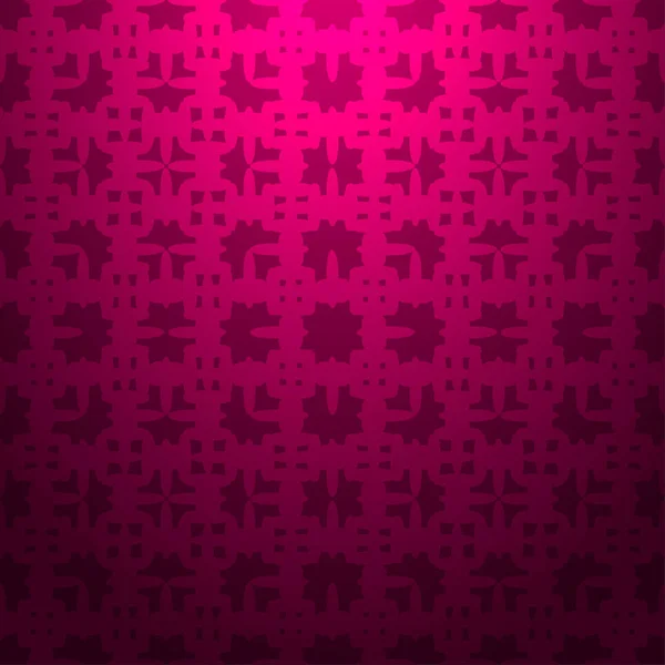 Magenta Motif Abstrait Sur Fond Dégradé Sombre — Image vectorielle