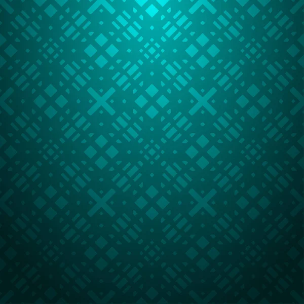 Fond Abstrait Cyan Motif Géométrique Sans Couture Rayé Texturé — Image vectorielle