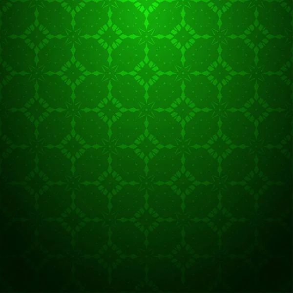 Groene Abstracte Naadloze Geometrische Structuurpatroon Verloop Achtergrond — Stockvector