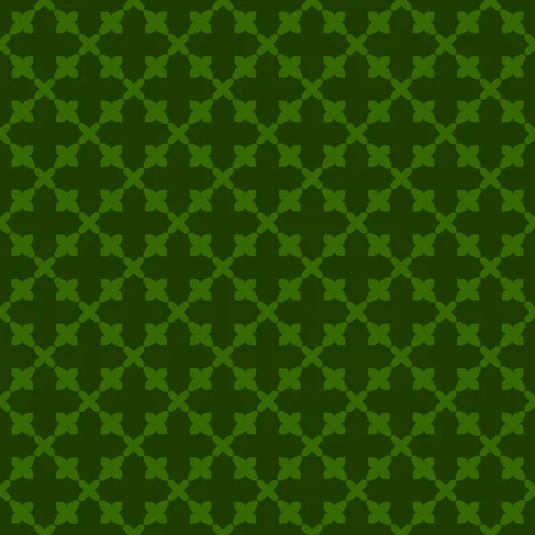 Patrón Abstracto Cal Sobre Fondo Verde Oscuro Patrón Sin Costuras — Vector de stock