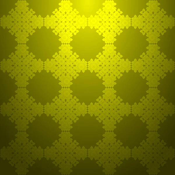Жовтий Абстрактний Геометричний Візерунок Градієнтний Фон Абстрактним Геометричним Візерунком — стоковий вектор