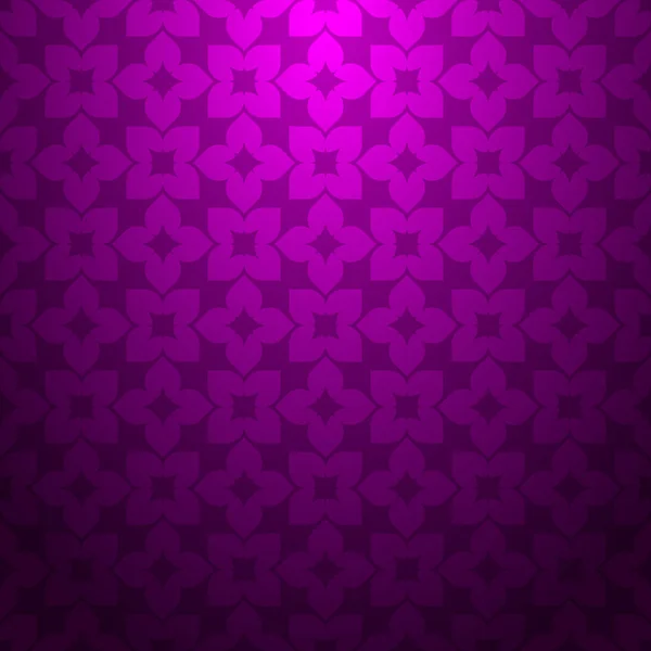 ベクターのシームレスなパターン 暗いグラデーションでモダンなスタイリッシュなテクスチャです 幾何学的な網目模様を繰り返し 現代のグラフィック デザイン 紫色の背景 — ストックベクタ