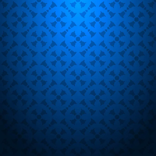 Navy Abstract Geometric Seamless Pattern Dark Blue Gradient Background — Stock Vector