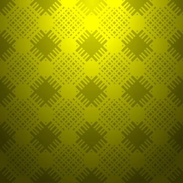 Fundo Abstrato Amarelo Padrão Sem Emenda Geométrico Texturizado Listrado — Vetor de Stock