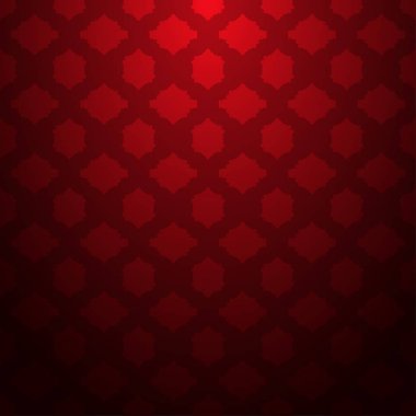 Vektör seamless modeli. Modern şık doku. Geometrik oyma yinelenen. Çağdaş grafik tasarım. Kırmızı renkli gradyan arka plan.