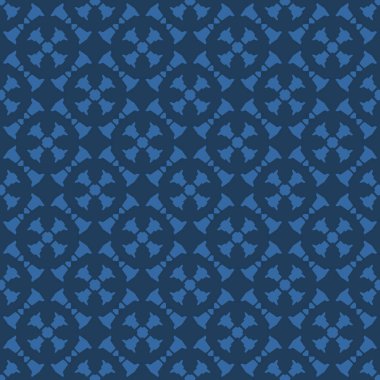 Çizgili mavi arka plan, geometrik seamless modeli dokulu