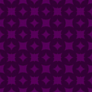 Vektör seamless modeli. Modern şık doku. Geometrik oyma yinelenen. Çağdaş grafik tasarım. Mor renk arka plan.