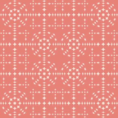Pembe soyut geometrik Seamless Modeli