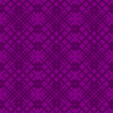 Vektör seamless modeli. Modern şık doku. Geometrik oyma yinelenen. Çağdaş grafik tasarım. Mor renk arka plan.