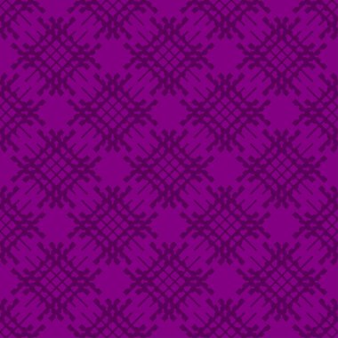 Vektör seamless modeli. Modern şık doku. Geometrik oyma yinelenen. Çağdaş grafik tasarım. Mor renk arka plan.