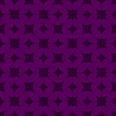Vektör seamless modeli. Modern şık doku. Geometrik oyma yinelenen. Çağdaş grafik tasarım. Mor renk arka plan.
