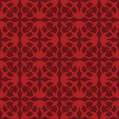 Çizgili kırmızı arka plan geometrik seamless modeli dokulu