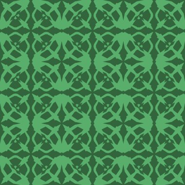 Çizgili yeşil arka plan geometrik seamless modeli dokulu