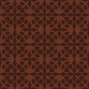 Çizgili kahverengi arka plan geometrik seamless modeli dokulu