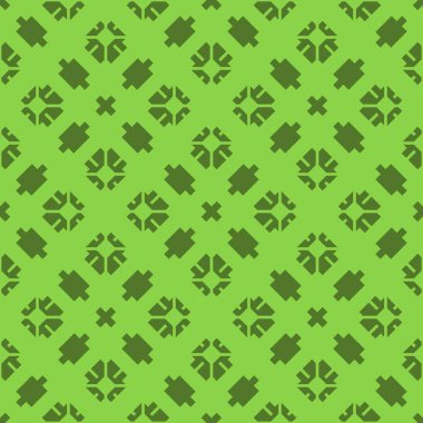 Kireç soyut desen çizgili yeşil zemin üzerine geometrik seamless modeli dokulu