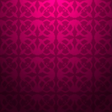 Karanlık degrade arka plan üzerinde kırmızı soyut desen