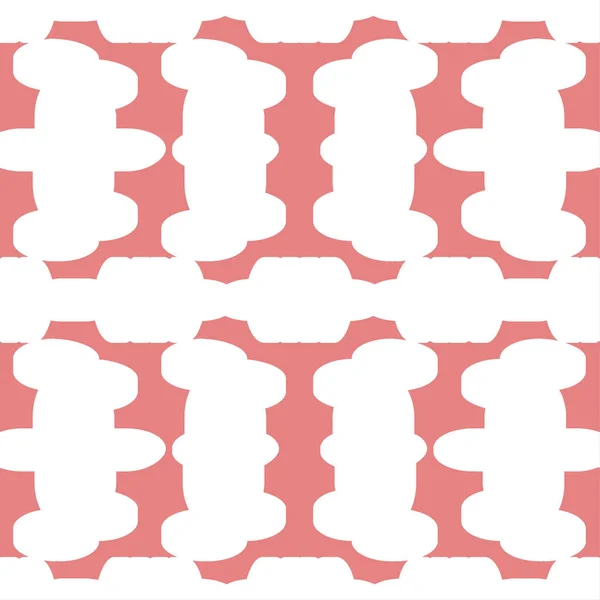 Patrón Inconsútil Geométrico Abstracto Rosa — Vector de stock