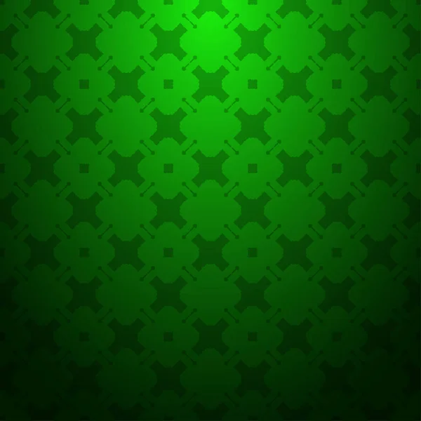 Green Abstract Seamless Textured Geometric Pattern Gradient Background — Stock Vector