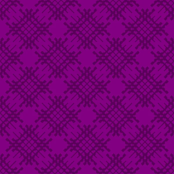 Vektör seamless modeli. Modern şık doku. Geometrik oyma yinelenen. Çağdaş grafik tasarım. Mor renk arka plan.