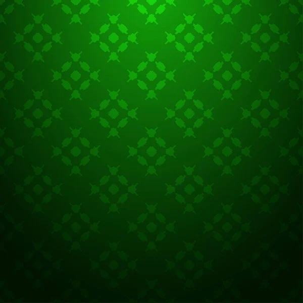 Groene Abstracte Naadloze Geometrische Structuurpatroon Verloop Achtergrond — Stockvector