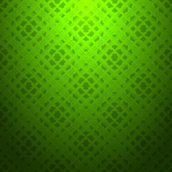 Patrón Abstracto Cal Sobre Fondo Verde Patrón Sin Costuras Geométrico — Vector de stock