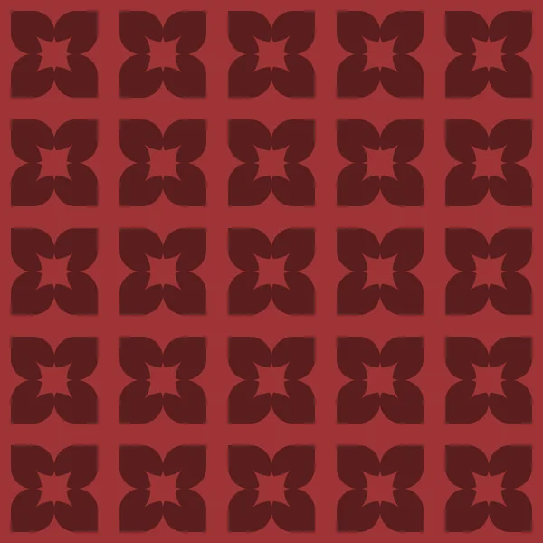 Rosa Abstrakte Geometrische Nahtlose Muster Auf Dunkelrotem Hintergrund — Stockvektor