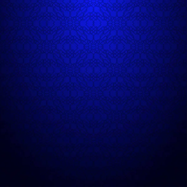 Námořnictvo Abstraktní Geometrické Bezešvé Vzor Tmavě Modré Gradientní Pozadí — Stockový vektor
