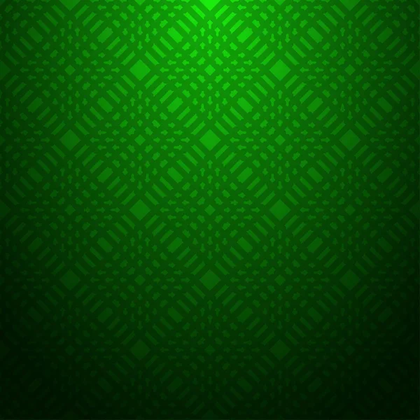 Fond Abstrait Vert Motif Géométrique Sans Couture Rayé Texturé — Image vectorielle