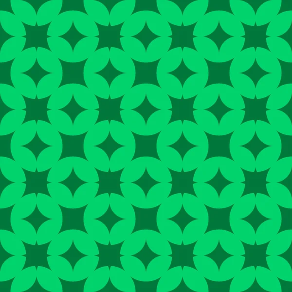 Patrón Geométrico Texturizado Abstracto Verde Sobre Fondo Verde Oscuro — Archivo Imágenes Vectoriales