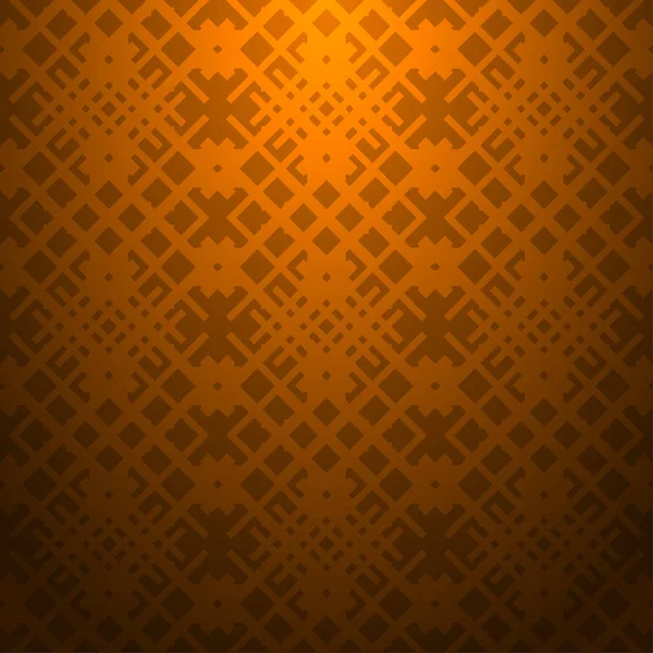 Fondo Abstracto Naranja Patrón Geométrico Sin Costuras Con Textura Rayas — Vector de stock