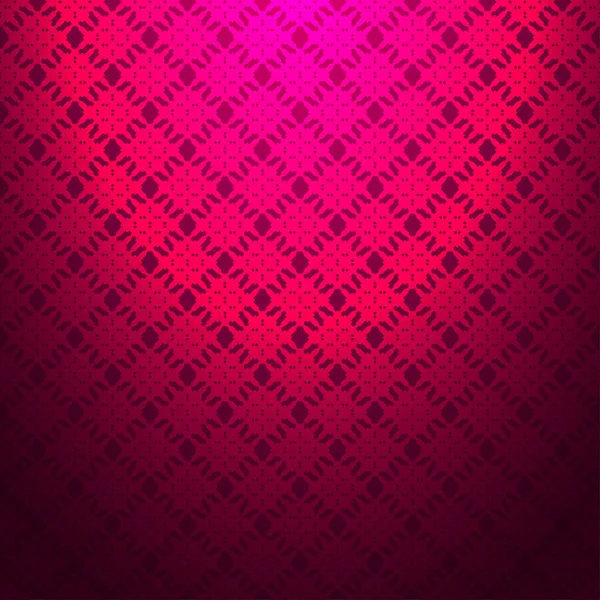 暗梯度背景上的洋红色抽象图案 — 图库矢量图片