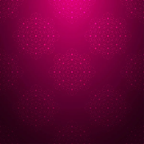 Magenta Motif Abstrait Sur Fond Dégradé Sombre — Image vectorielle