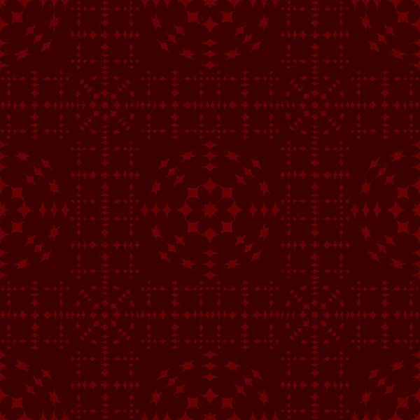 Koyu kırmızı zemin üzerine kırmızı Dikişsiz desen vektör. Modern şık doku. Geometrik oyma yinelenen. Çağdaş grafik tasarım. 