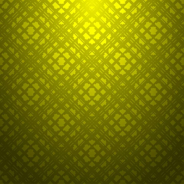 Fond Abstrait Jaune Motif Géométrique Sans Couture Rayé Texturé — Image vectorielle
