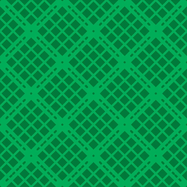 Světle Zelené Abstraktní Pozadí Prokládané Texturou Geometrický Vzor Bezešvé Tmavém — Stockový vektor