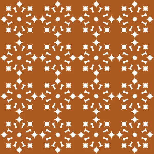 橙色抽象几何无缝的样式在白色背景 — 图库矢量图片