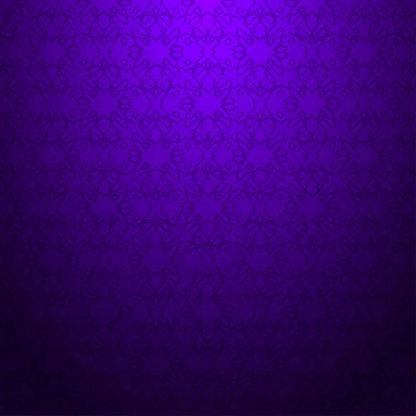 Indigo Motif Abstrait Sur Fond Dégradé Violet Rayé Motif Géométrique — Image vectorielle