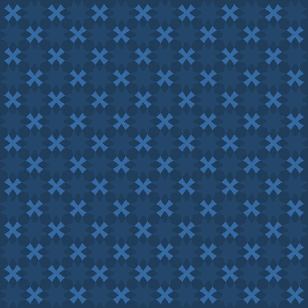 Fondo Abstracto Azul Patrón Geométrico Sin Costuras Con Textura Rayas — Vector de stock