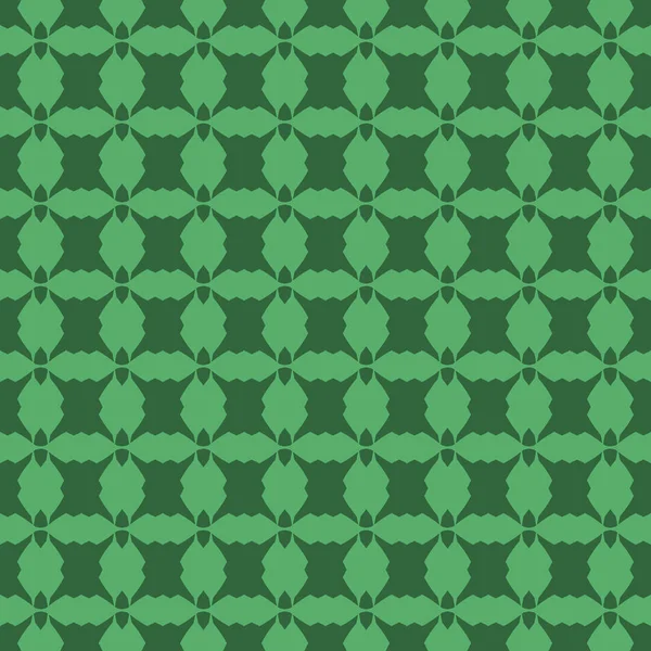 Fondo Abstracto Verde Patrón Sin Costuras Geométrico Texturizado Rayado — Vector de stock