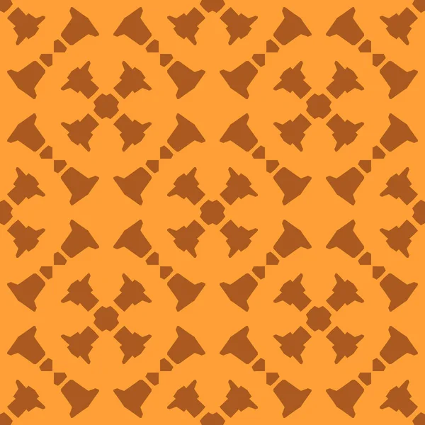 Turuncu arka plan, şeritli geometrik seamless modeli dokulu