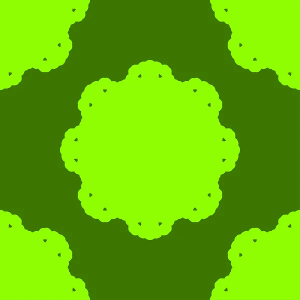 Lime Abstrakte Muster Auf Grünem Hintergrund Gestreifte Strukturierte Geometrische Nahtlose — Stockvektor
