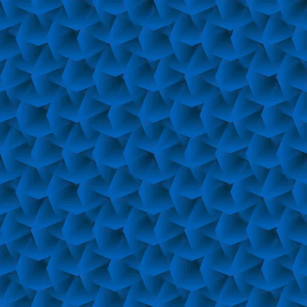 Fundo Abstrato Azul Padrão Sem Costura Ilustração Vetorial — Vetor de Stock