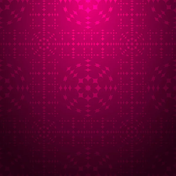 Patrón Abstracto Magenta Sobre Fondo Gradiente Oscuro — Archivo Imágenes Vectoriales