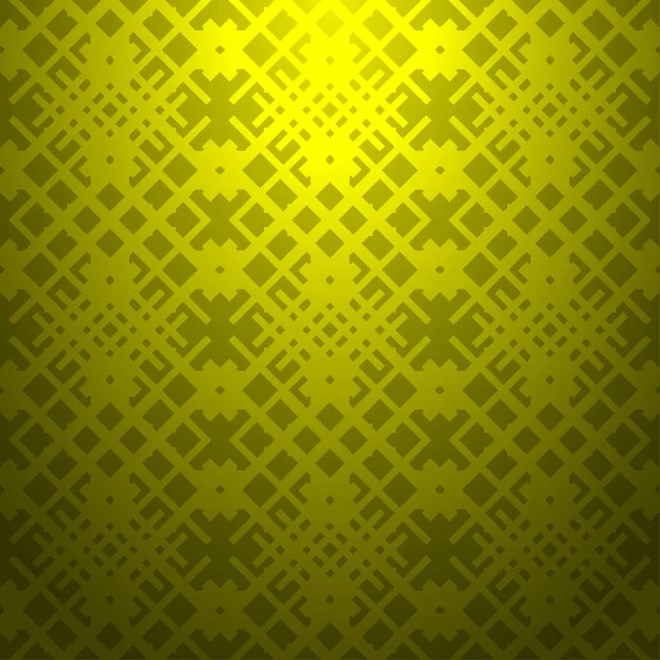 Fond Abstrait Jaune Motif Géométrique Sans Couture Rayé Texturé — Image vectorielle