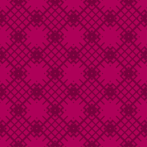 Magenta Fond Abstrait Rayé Motif Géométrique Sans Couture — Image vectorielle