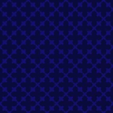 Donanma soyut geometrik seamless modeli koyu mavi zemin üzerine