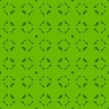 Kireç soyut desen çizgili yeşil zemin üzerine geometrik seamless modeli dokulu