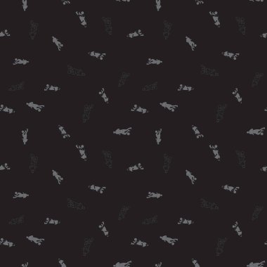 Futbol oyuncu Dikişsiz desen arka plan.