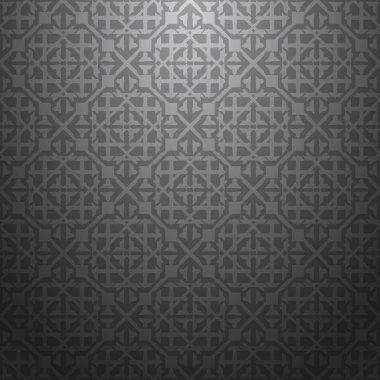 Çizgili gri degrade arka plan, geometrik seamless modeli dokulu